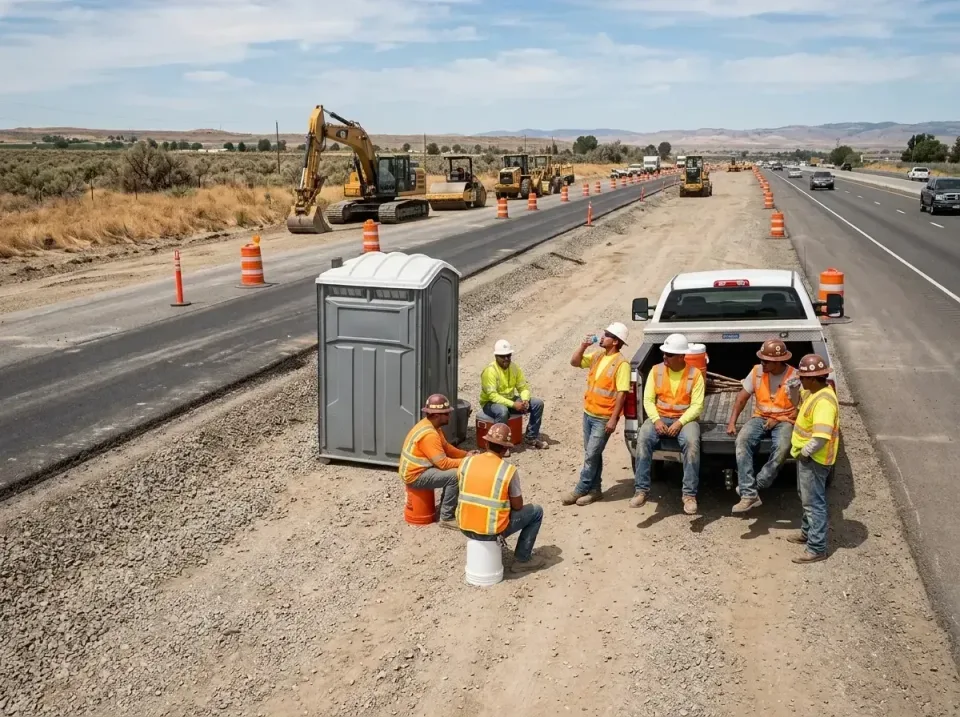 highway-road-construction-crew-007 — frequently asked questions, Porta Potty and Restroom Rentals in Ester, AK
